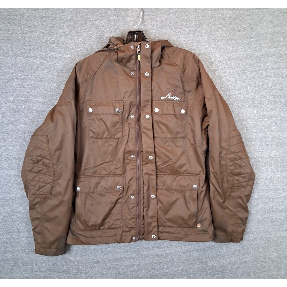 Burton Womens Coat M Brown 3 in 1 Snowboarding Jacket Snow Ski Winter Outerwear